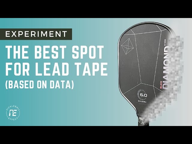 Where to Put Lead Tape on Black Diamond: Best Locations for Optimal Performance