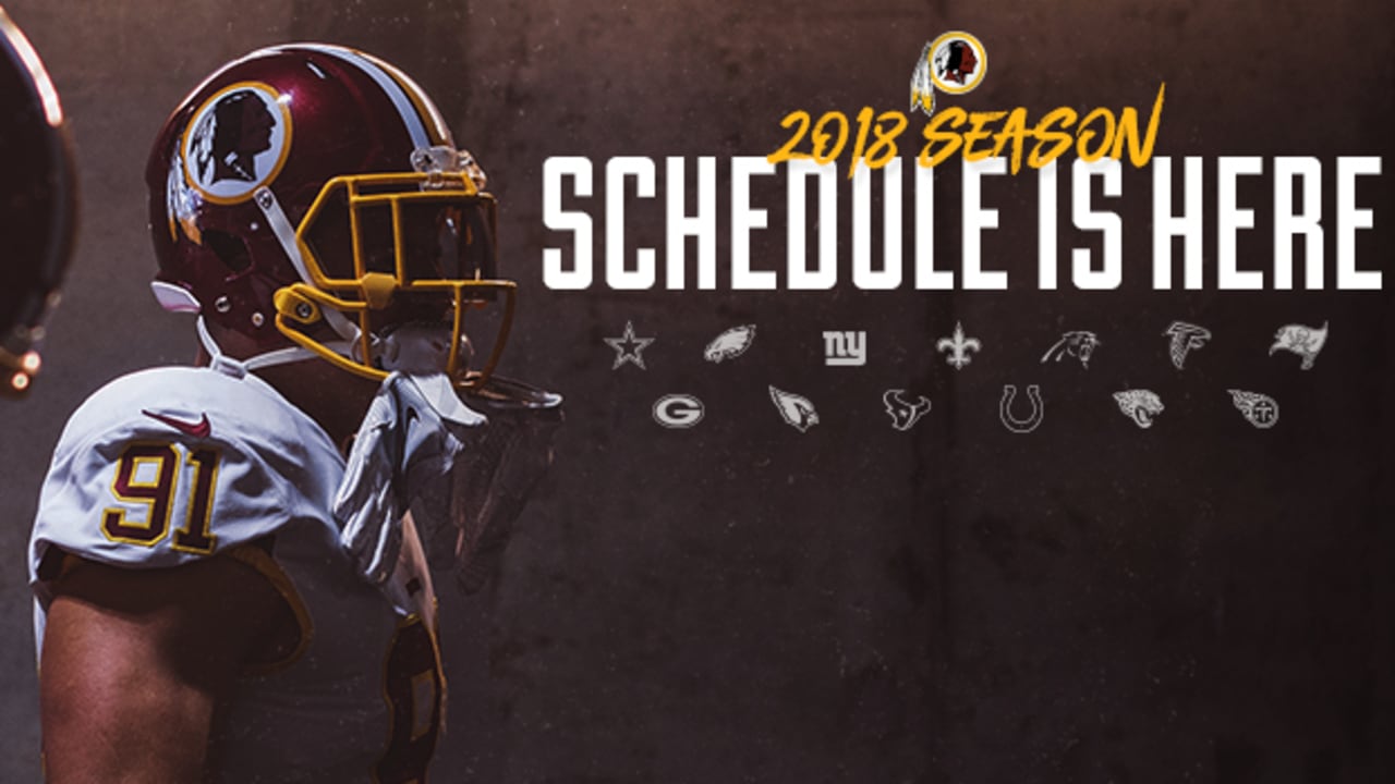 2018 Washington Redskins Game Schedule: Key Matchups & Results