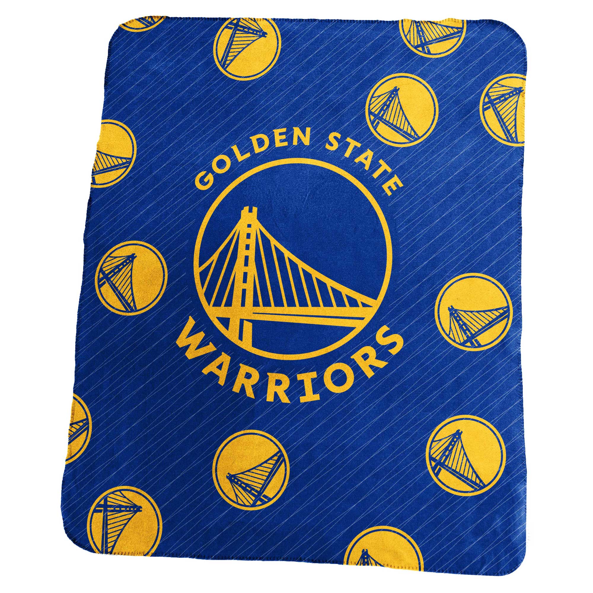 golden state warriors throw blanket