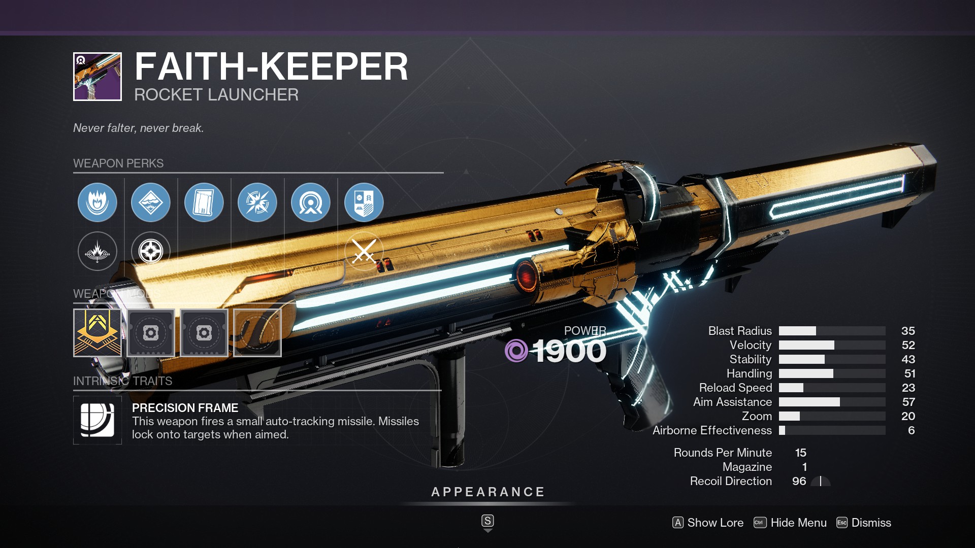 How to Get Faith Keeper in Destiny 2: A Complete Guide to the Void Rocket Launcher