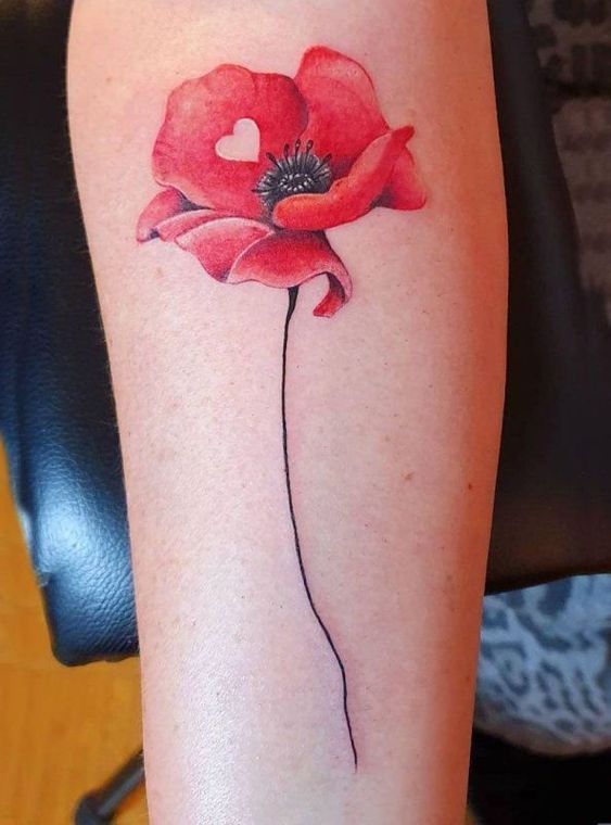 Meaningful Poppies Tattoo Ideas: Honor, Remembrance, and Hope