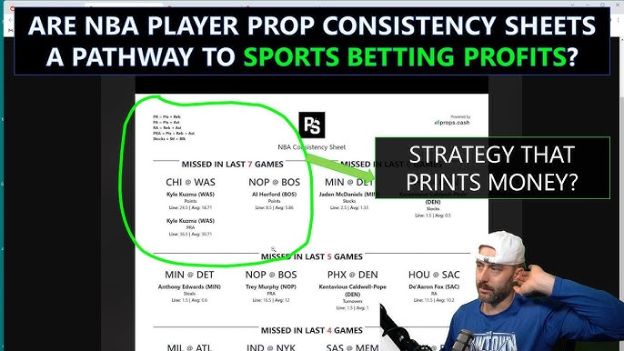 Unlock Consistency in NBA Player Props with the Ultimate Consistency Sheet