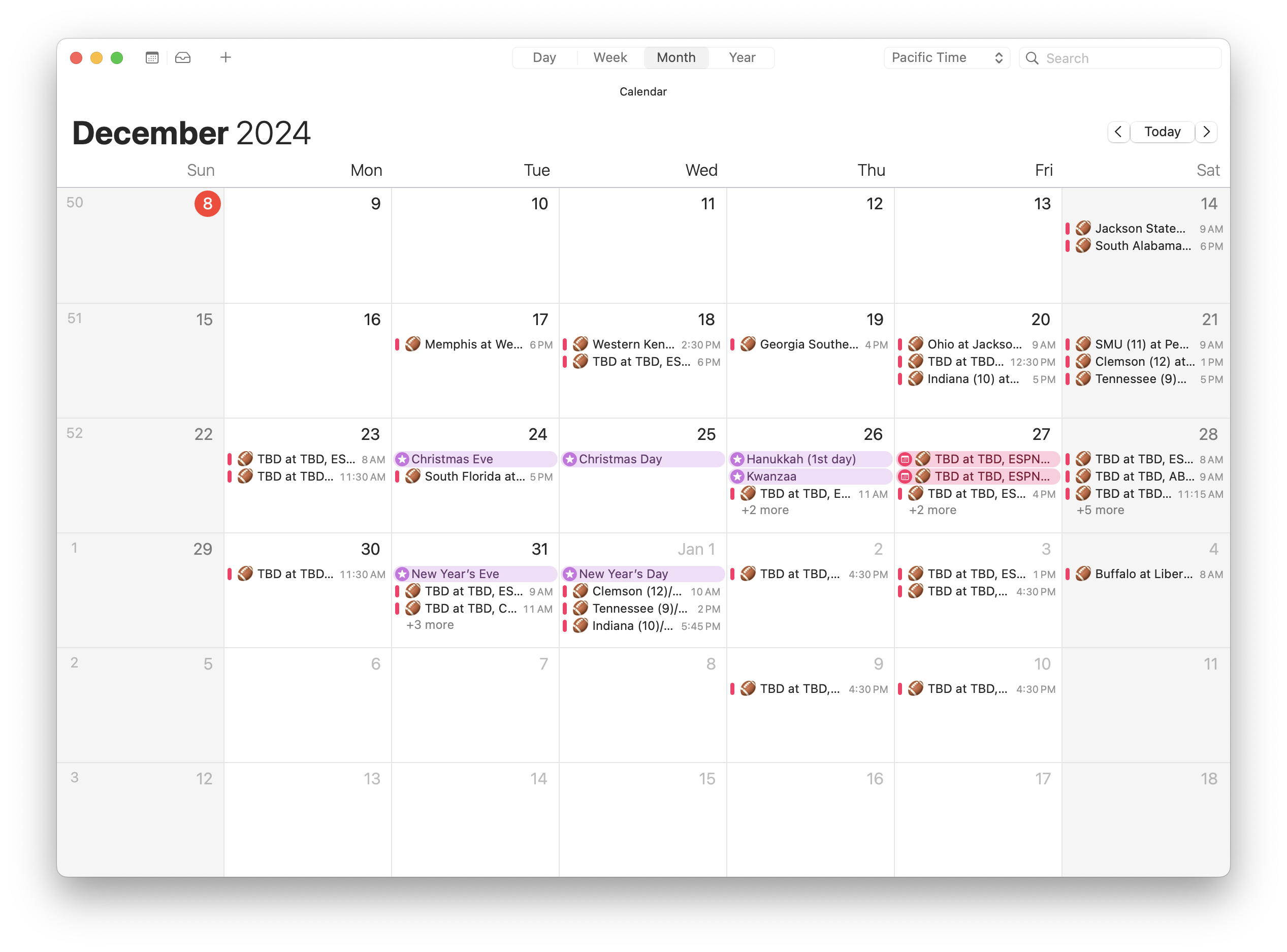 How to use ics calendar for NFL this year? (Stay updated with games)