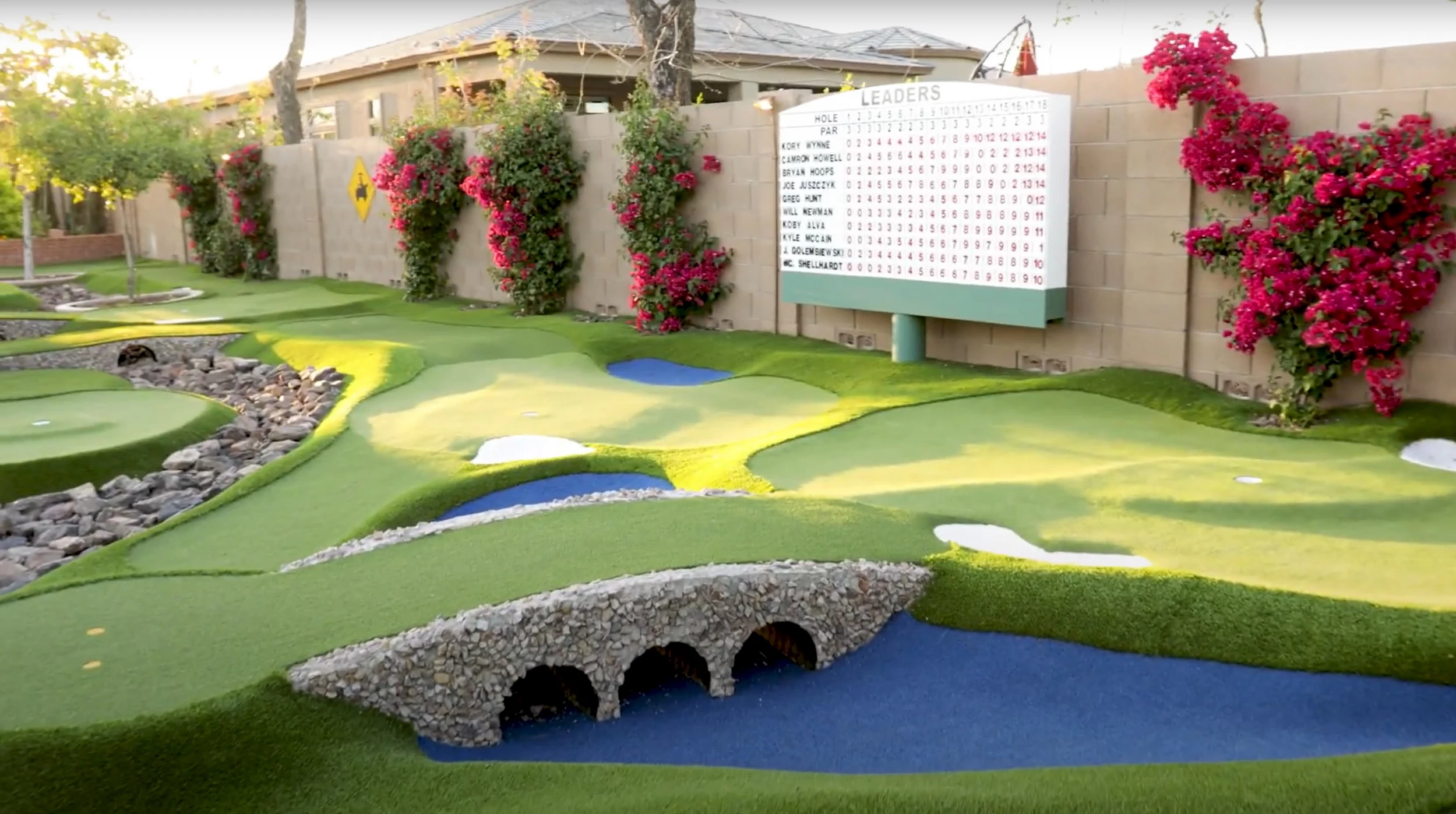 Turn Your Backyard into a Golf Course with a Fun Golf Hole