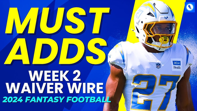 NFL Waiver Wire Week 2: Sleepers and Must-Adds for Your Roster