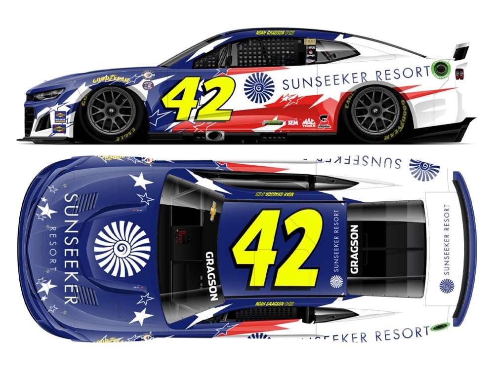 See Noah Gragsons 2023 Throwback Car: A Classic Look for Darlington (The Story Behind the Design)
