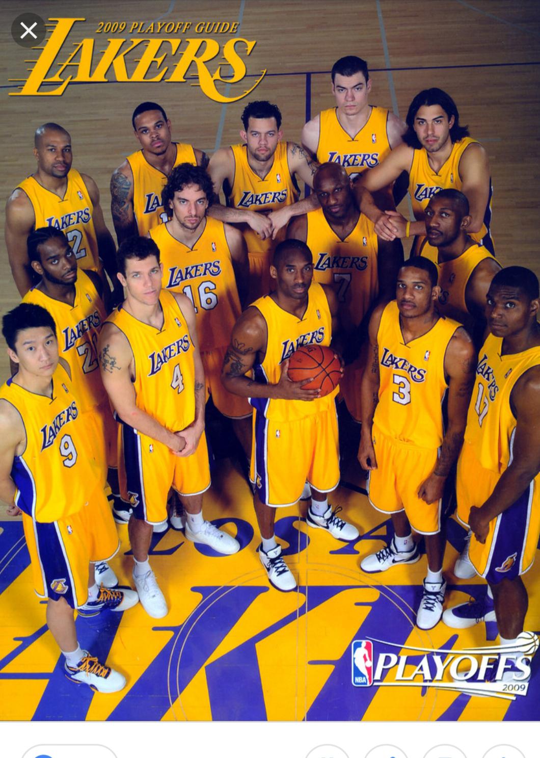 How good was the 2009 Lakers Lineup? Heres a quick recap of that winning season.