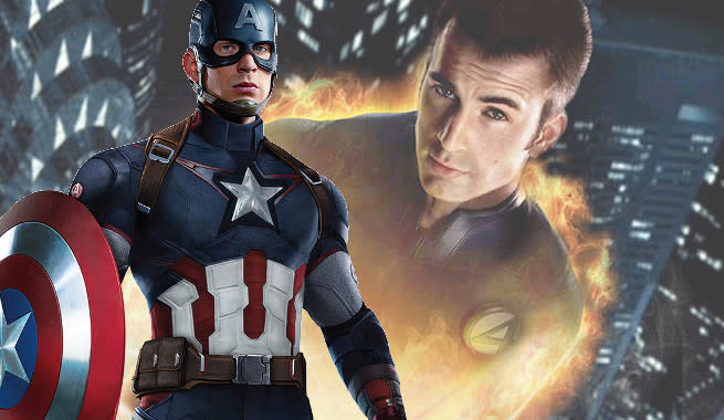 Chris Evans Final Fantasy Team: Check Out Captain Americas Awesome Party!