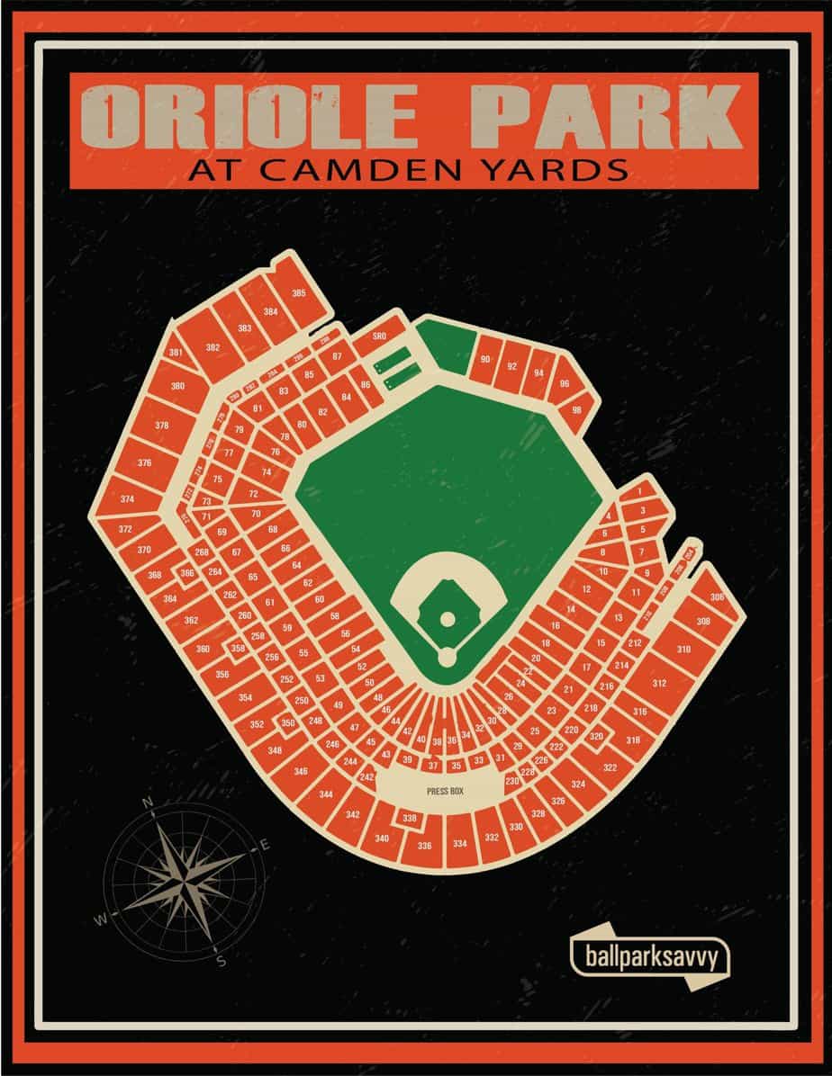Navigate Camden Yards with Ease: Your Go-To Seating Map Guide