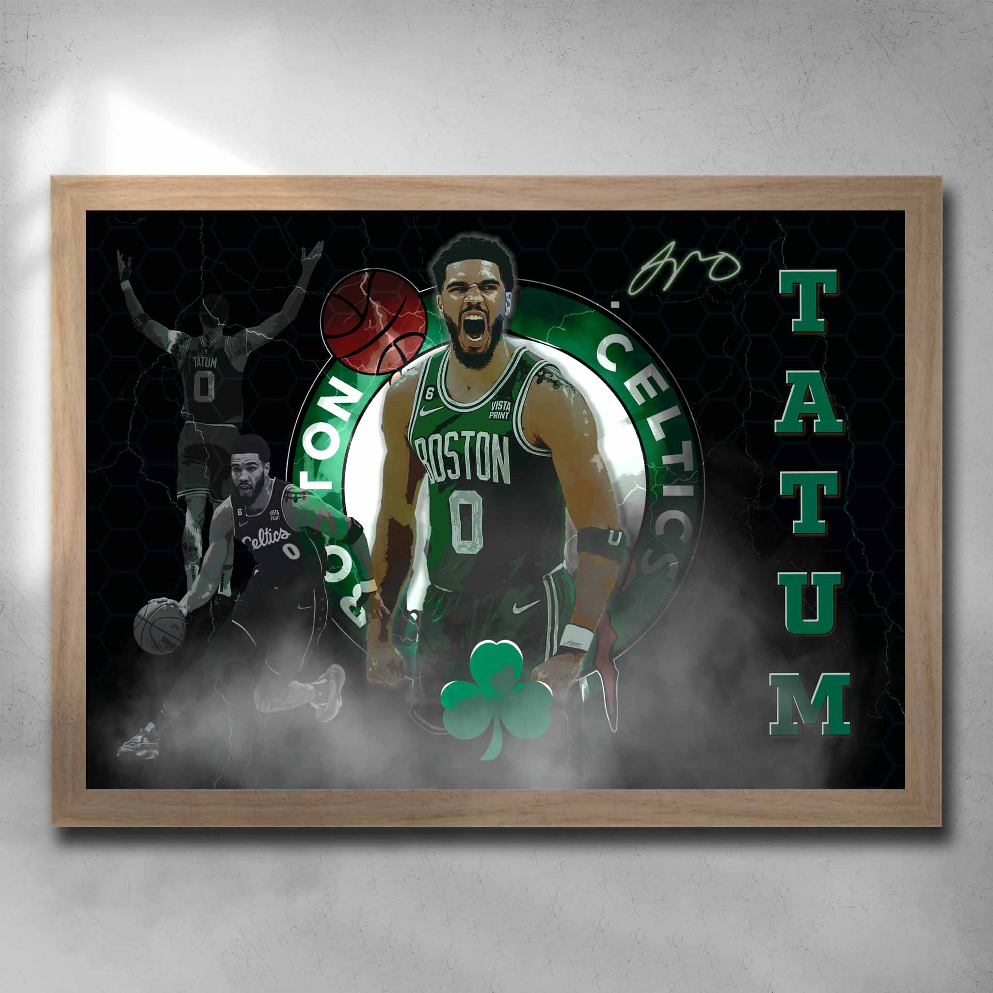 Jayson Tatum Poster: Relive His Iconic Moments (Buy It)