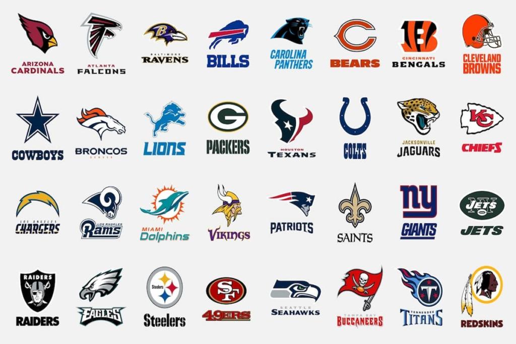 Find All NFL Teams in ABC Order (Quick and Easy List)