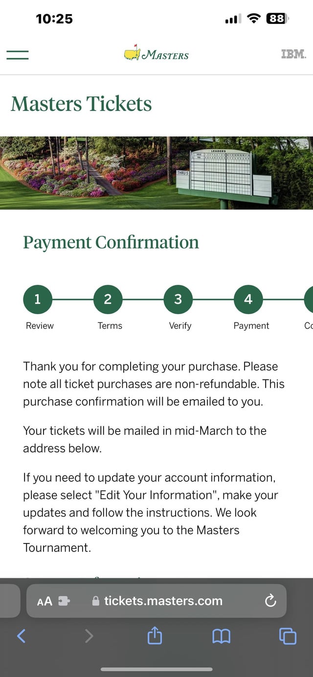 Won the Masters ticket lottery? Heres what they really cost.