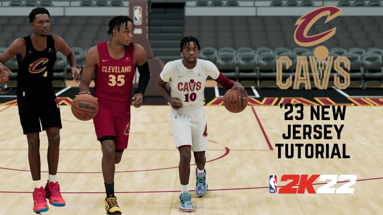 Get Your Game On with the NBA 2K220 Cavs XL Jersey