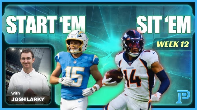 Start and Sit Week 12: Best Picks for Your Fantasy Football Team