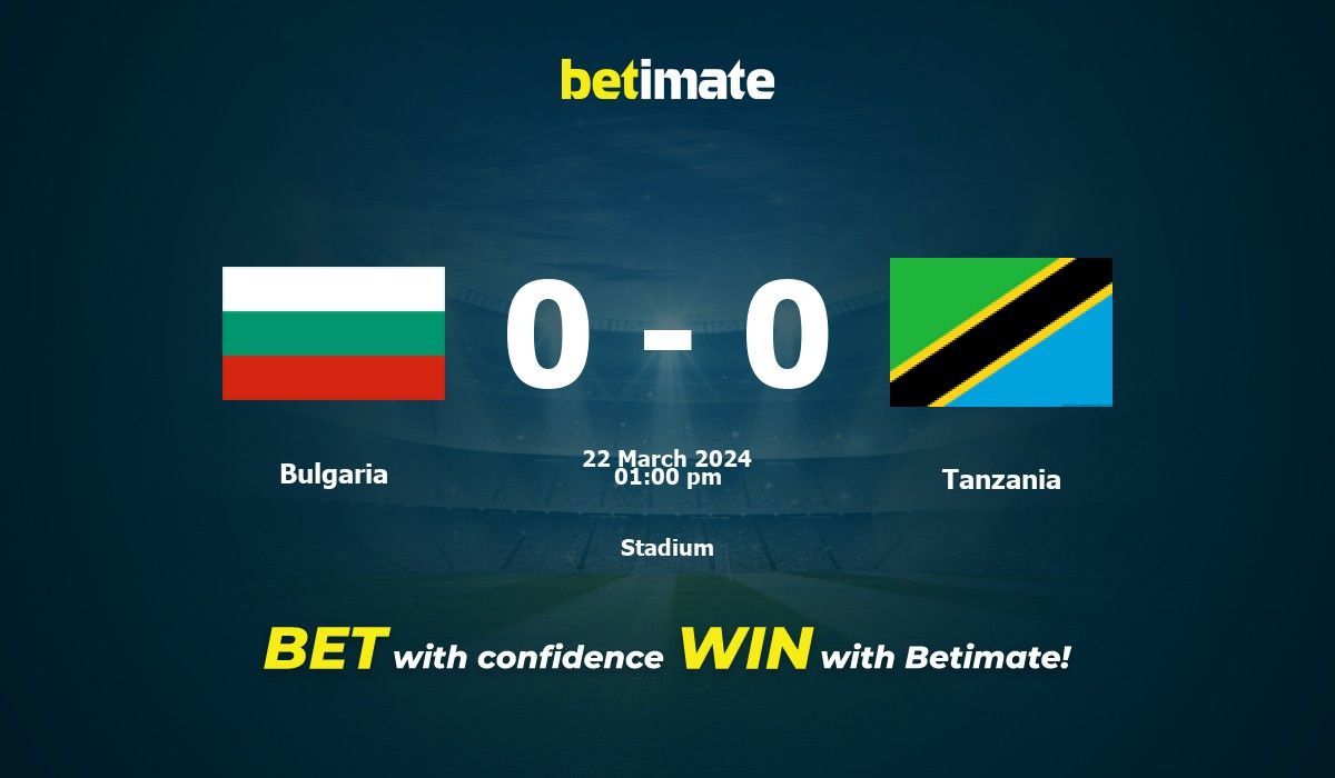 Bulgaria vs Tanzania Prediction: What Do the Experts Say?