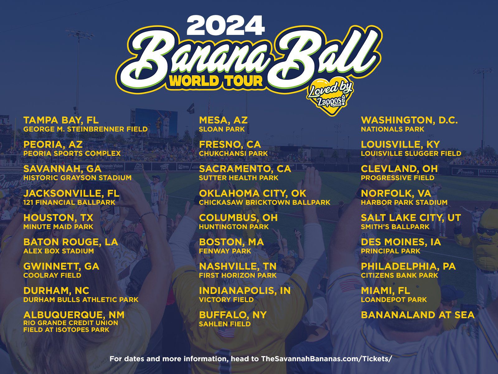 Savannah Bananas St. Louis 2024: Dates, Schedule, and What to Expect