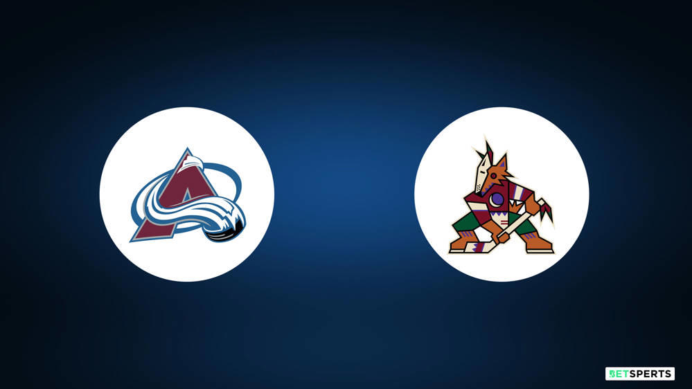 Dont Miss Our Free Avalanche vs Coyotes Predictions