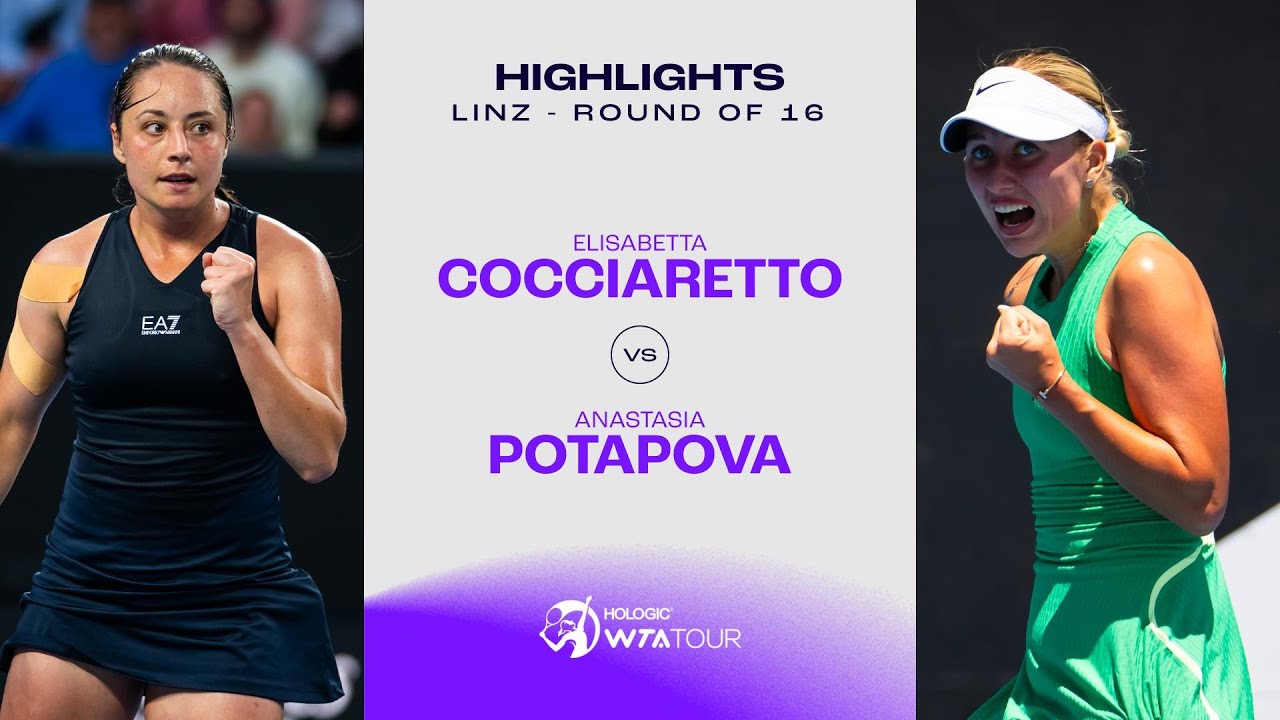 Watch Potapova vs Cocciaretto Live Stream: Dont Miss the Action