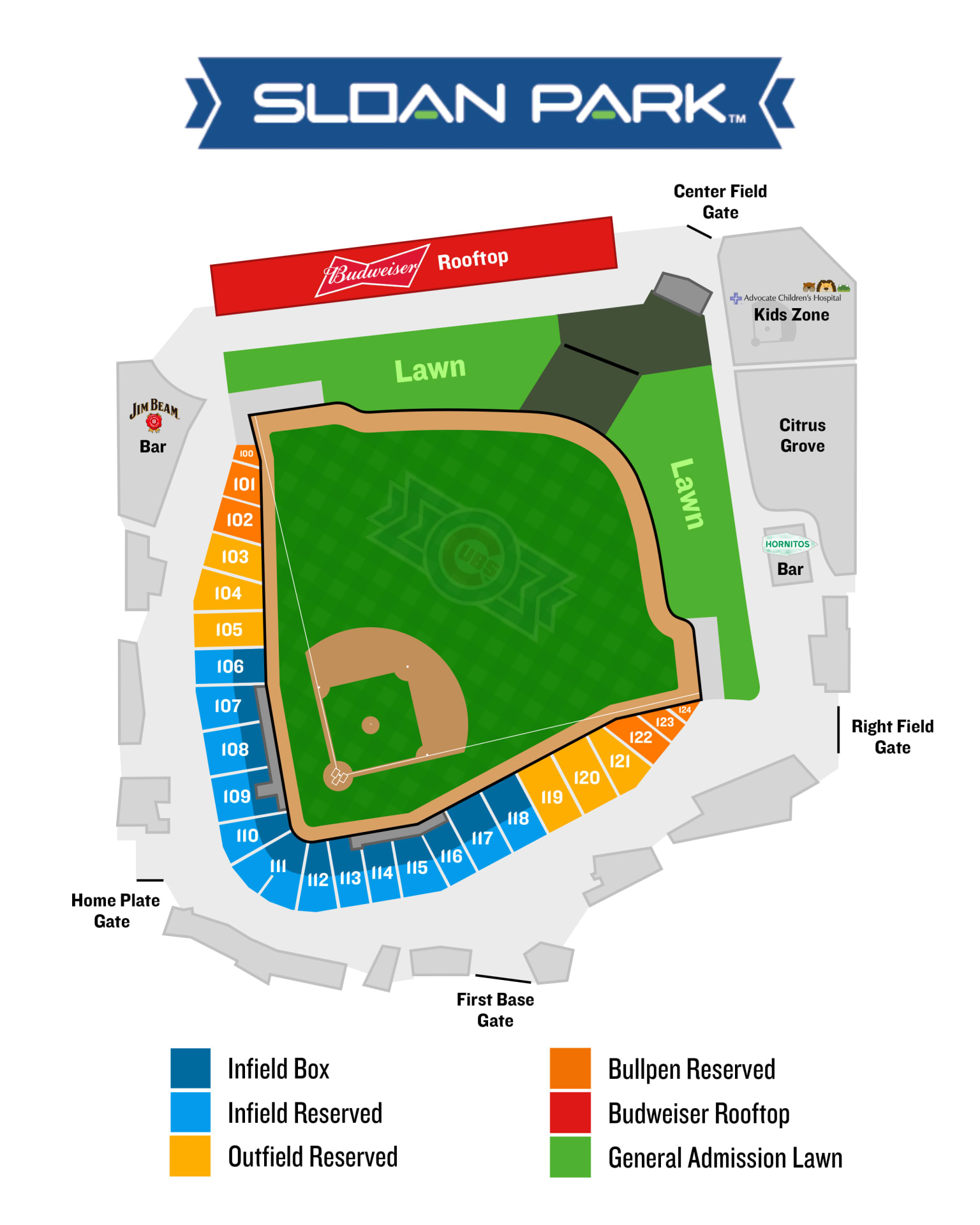 Sloan Park Mesa AZ Seating Chart: Finding Your Perfect Spot to Watch the Game!