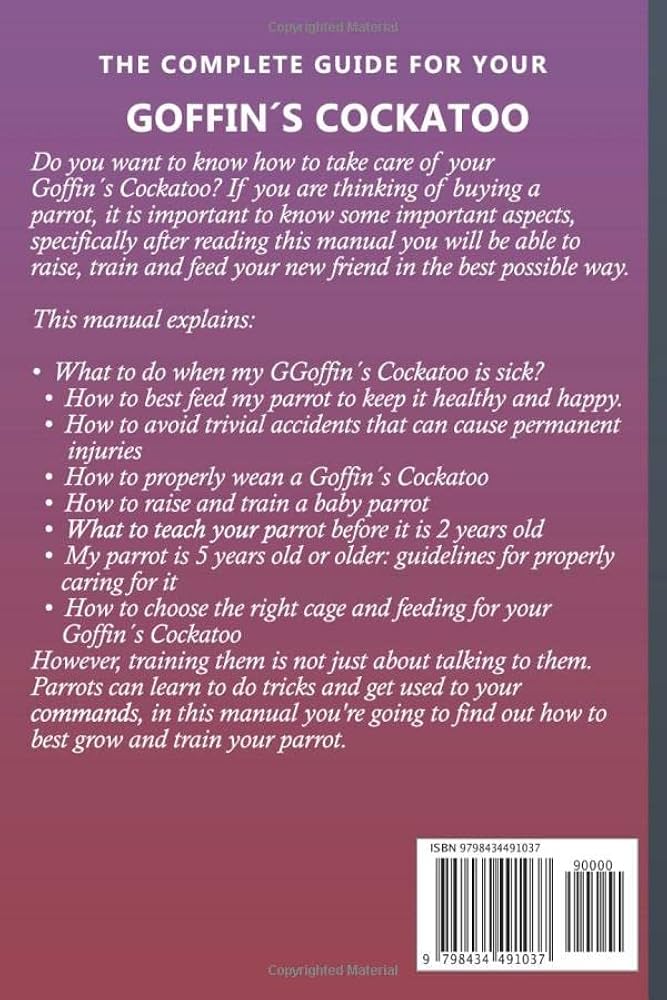 Goffin Rakn Care: Tips and Tricks for a Happy Cockatoo