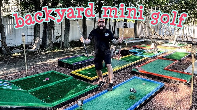 Turn Your Backyard into a Golf Course with a Fun Golf Hole