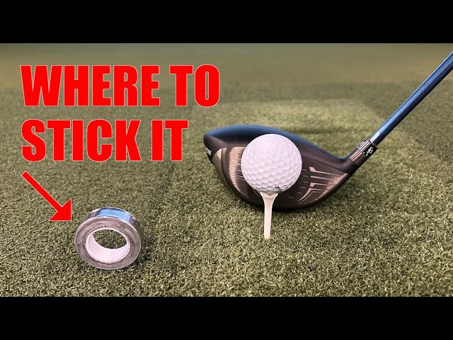 Want More Power? Learn Where to Put Lead Tape on Driver