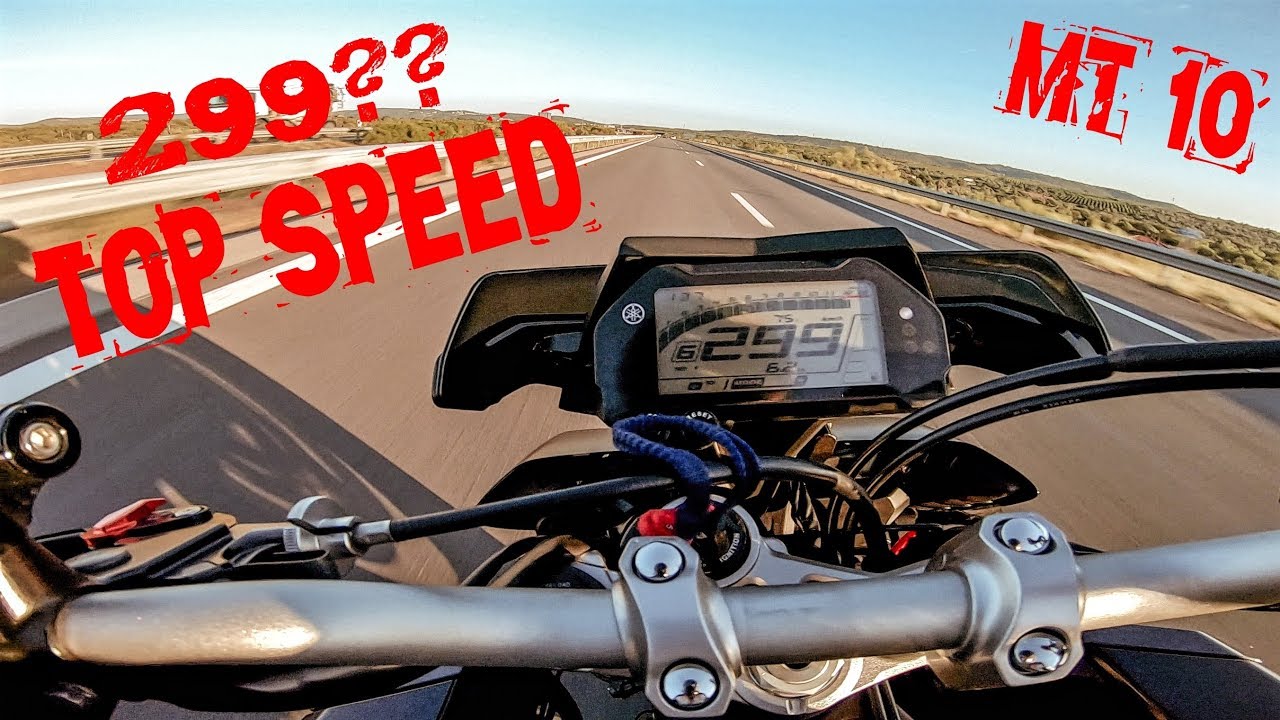 Yamaha MT-10 Top Speed Challenge: Pushing the Limits