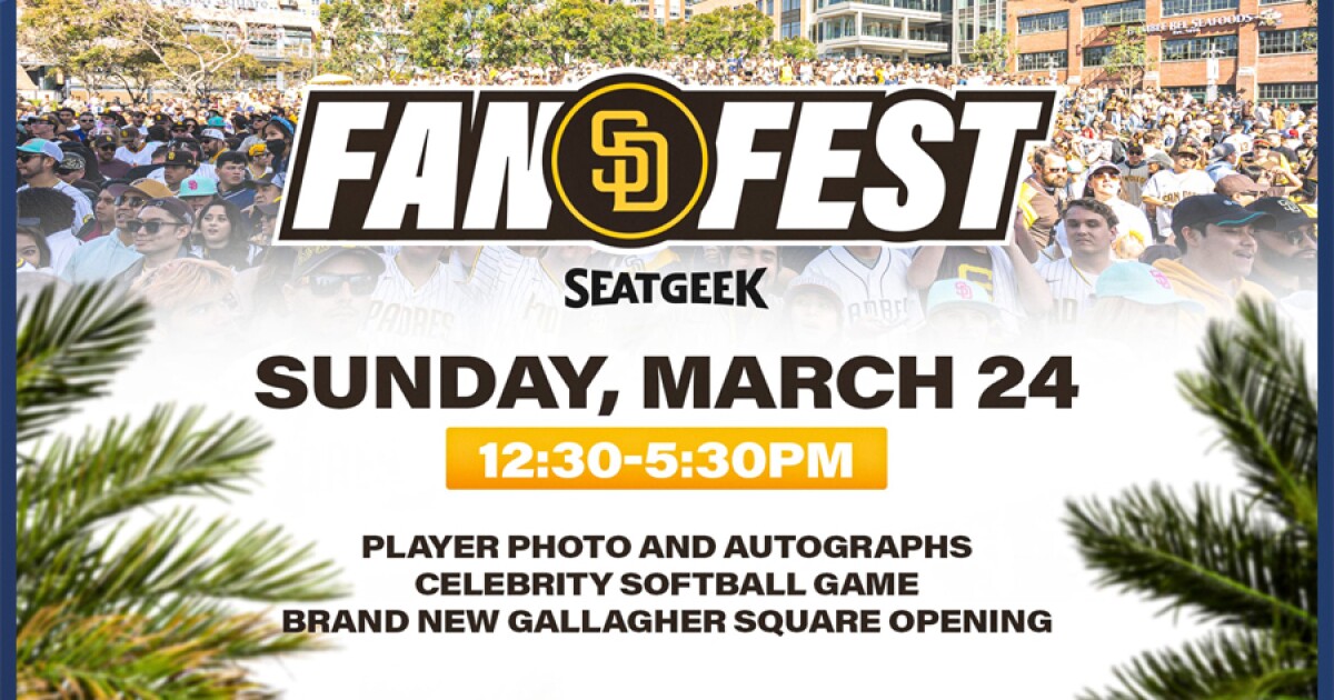 Padres FanFest 2024: What you need to know