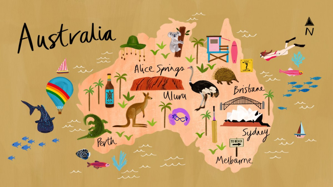 Saying Land Down Under for Short: Aussie Nickname Decoded