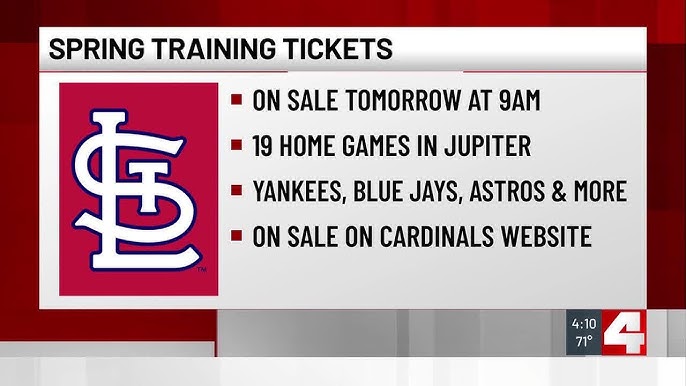 St. Louis Cardinals Spring Training Games: How to Get Tickets and What to Expect