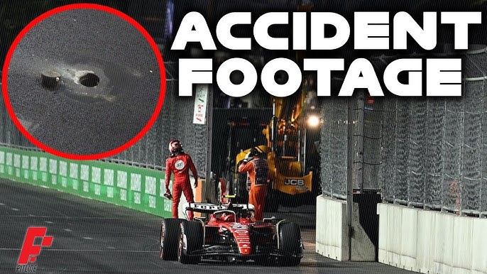 Carlos Sainz Walking Towards After Crash: See the Shocking Footage of Sainzs Crash