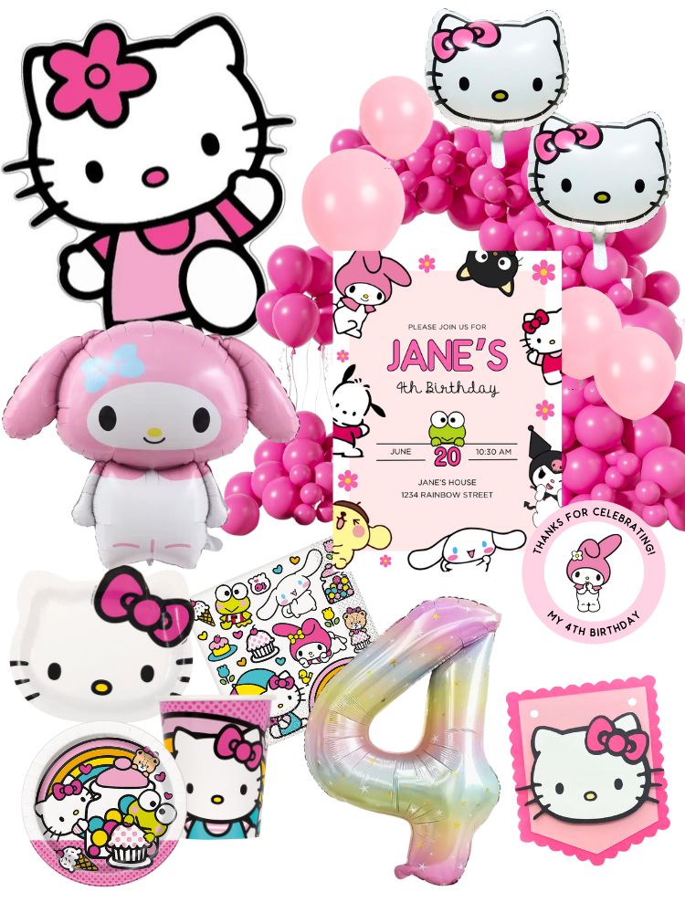 Twins Hello Kitty Night Ideas: Decorations, Food, and Games for a Super Cute Celebration!