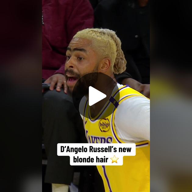 DAngelo Russells Gone Blond: See His New Hair Here