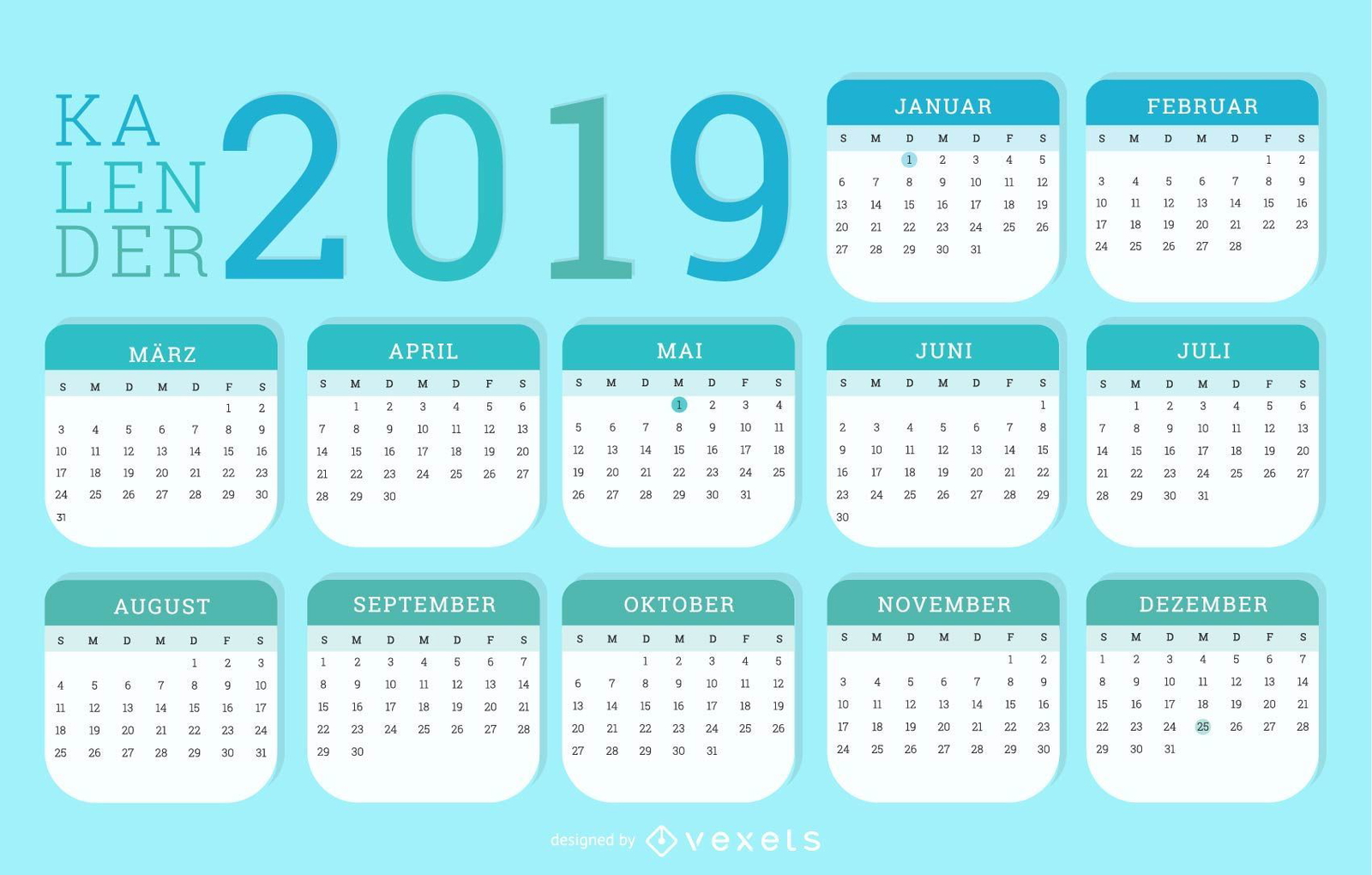 Kalendář 2019 Overview: The Best Options (Printable, Digital, and More)