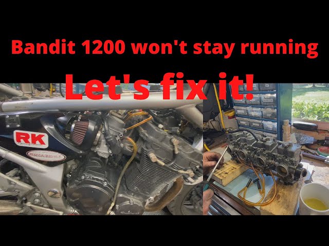 1998 Suzuki 1200 Bandit Problems? (Common issues, easy fixes for classic model)