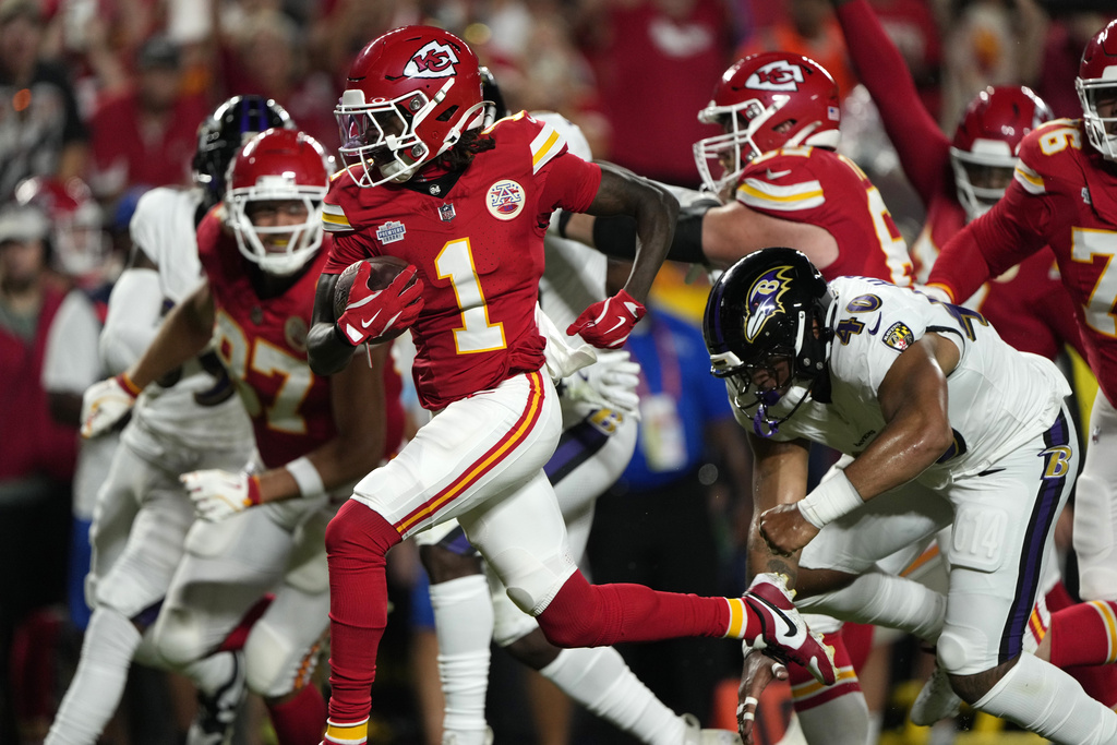Amazing Xavier Worthy Touchdown Picture: Catch the Highlights and See the Score!