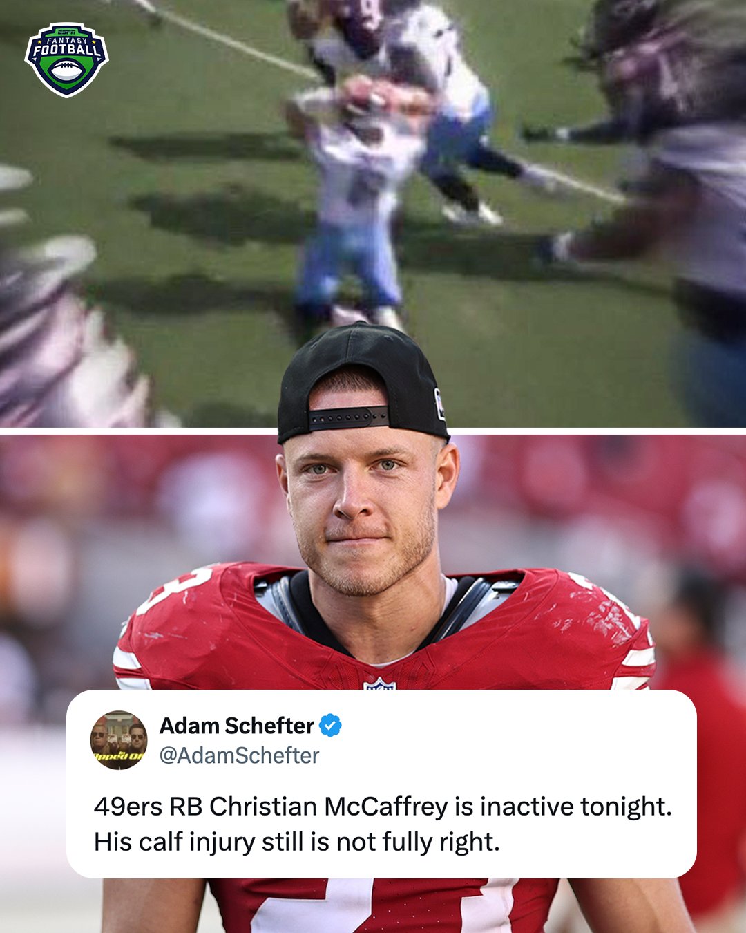 CMCs Availability: Is CMC Going to Play Tonight? Lets Check