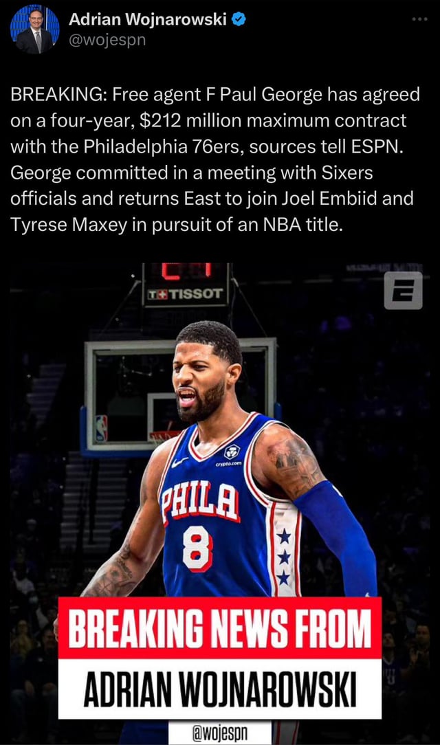 Paul George to Sixers: Whats the Latest News and How Likely Is a Trade?