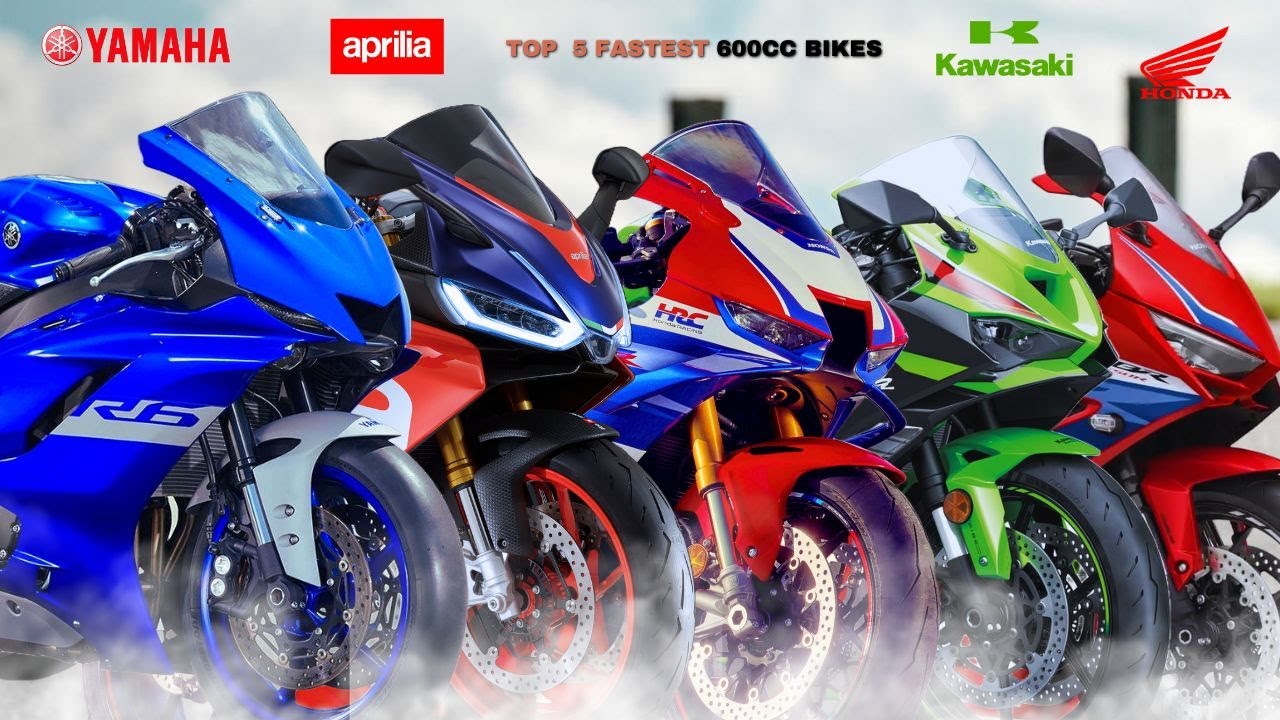 Fastest 600cc Bikes Compared: Check Which Bike is the Best for You.