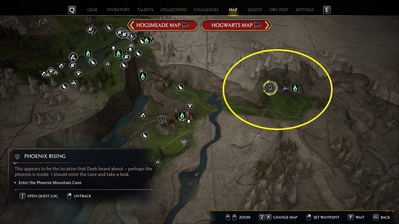 Hogwarts Legacy Phoenix Den Location: A Quick Guide!