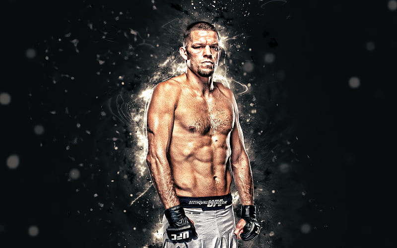 Nate Diaz and Neon: Do the bright neon lights reveal the true grit and glory of this UFC legend?