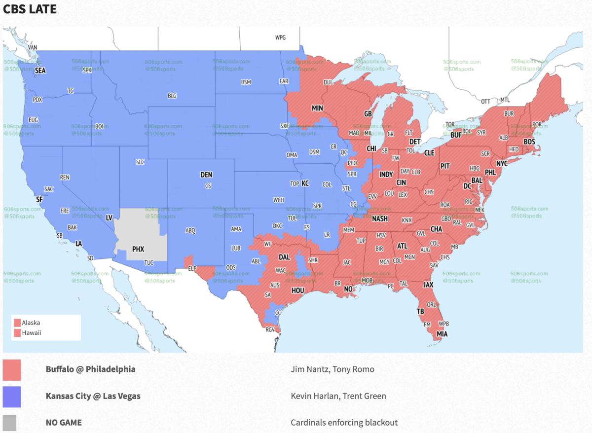 NFL Coverage Map: How to Find Out Which Games Are Blacked Out?