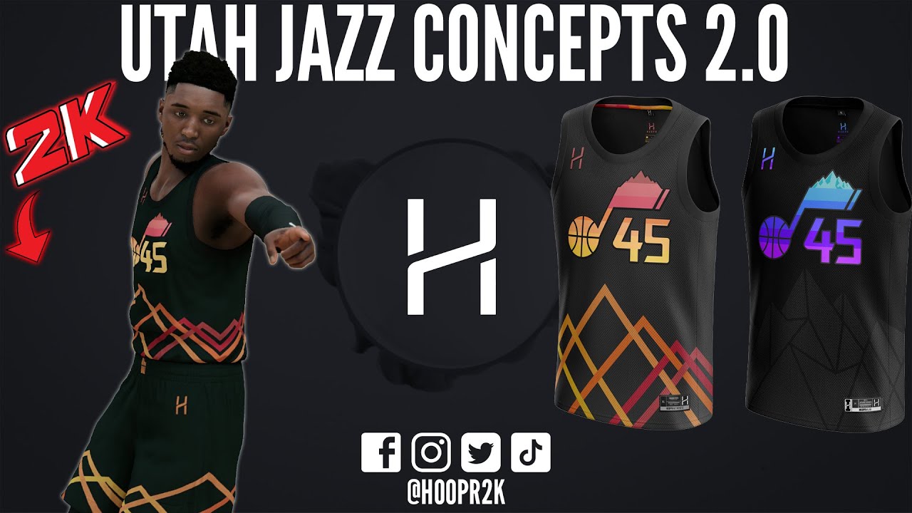Jazz Concept Jersey NBA 2K: Check Out the Coolest Designs (Where to Find Them In-Game)