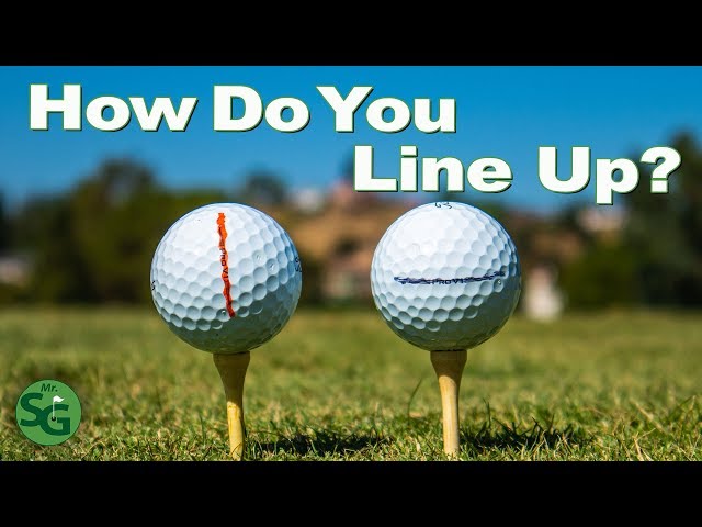 Straight Line of Golf Balls: How to Set Up Every Time