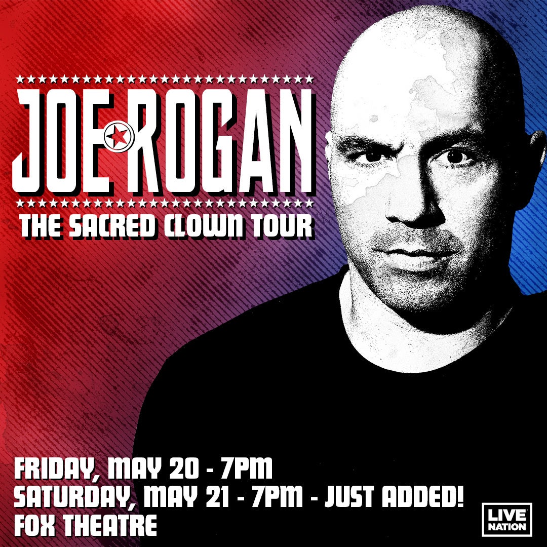 See Joe Rogan Live: Find Comedy Tour Tickets and Show Info!