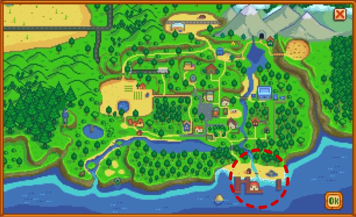 Stardew Valley: Best Fishing Spots for Eel (All Season)