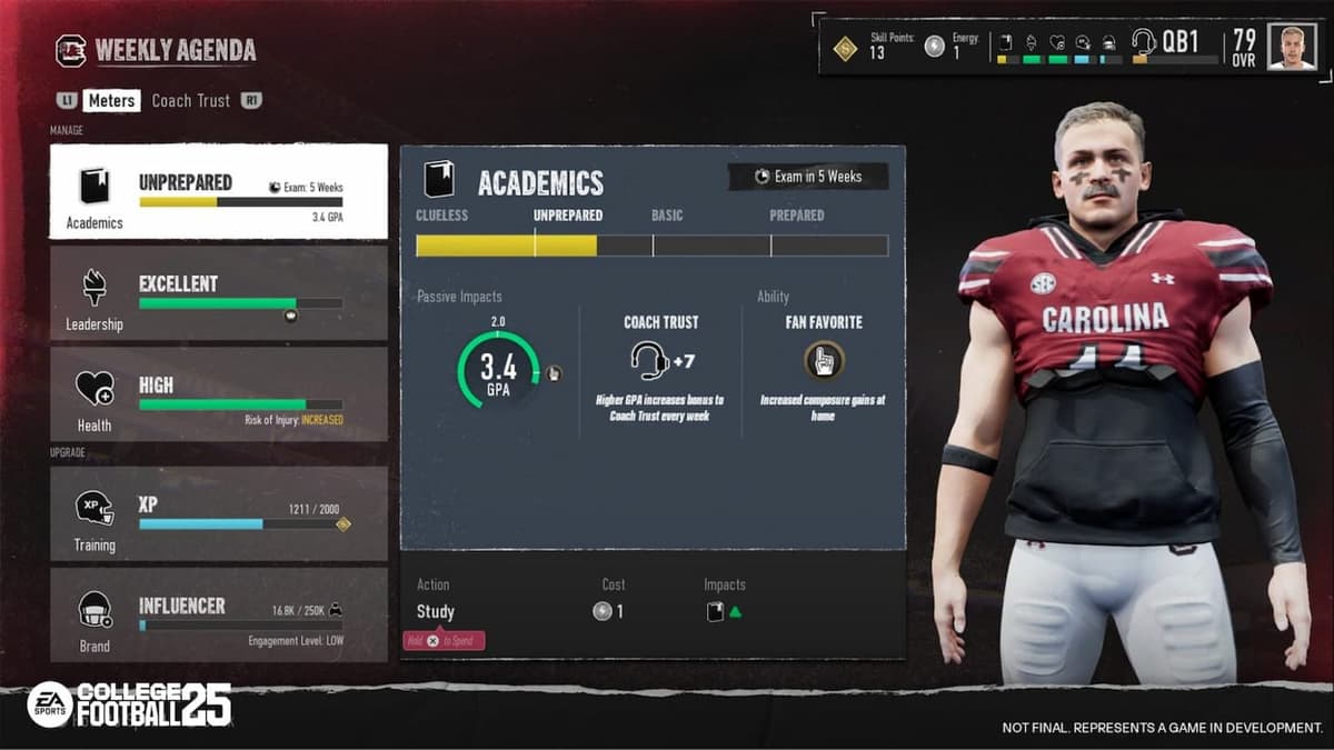 Can You Redshirt in Road to Glory Mode? (NCAA Football Tips)