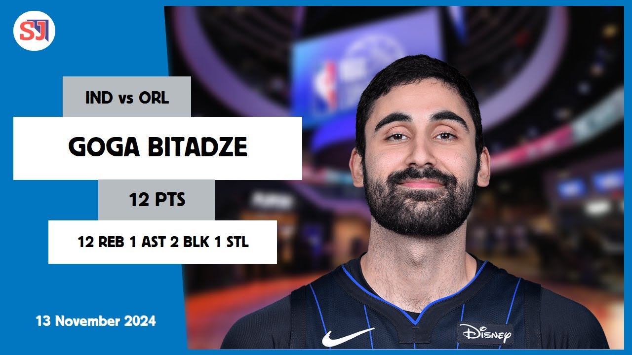 Goga Bitadze Game Log: Stats, Highlights & Recent Performance