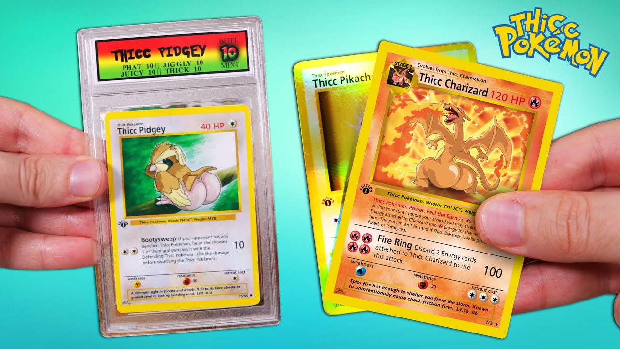 Are Thicc Pokemon Cards Rare? Find Out the Value Now!