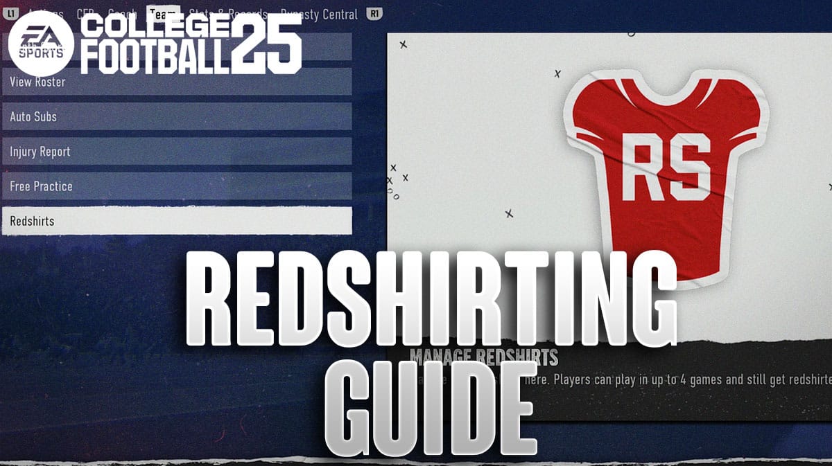 Can You Redshirt in Road to Glory Mode? (NCAA Football Tips)